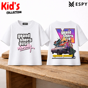GTA Vice City Kids Drop Shoulder T-Shirt – Boys & Girls