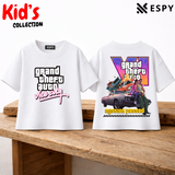 GTA Vice City Kids Drop Shoulder T-Shirt – Boys & Girls