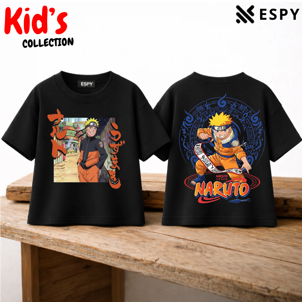 Naruto Kids Drop Shoulder T-Shirt – Boys & Girls