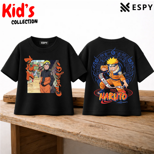 Naruto Kids Drop Shoulder T-Shirt – Boys & Girls