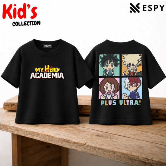 My Hero Academia Kids Drop Shoulder T-Shirt – Boys & Girls
