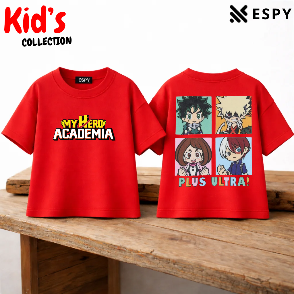 My Hero Academia Kids Drop Shoulder T-Shirt – Boys & Girls