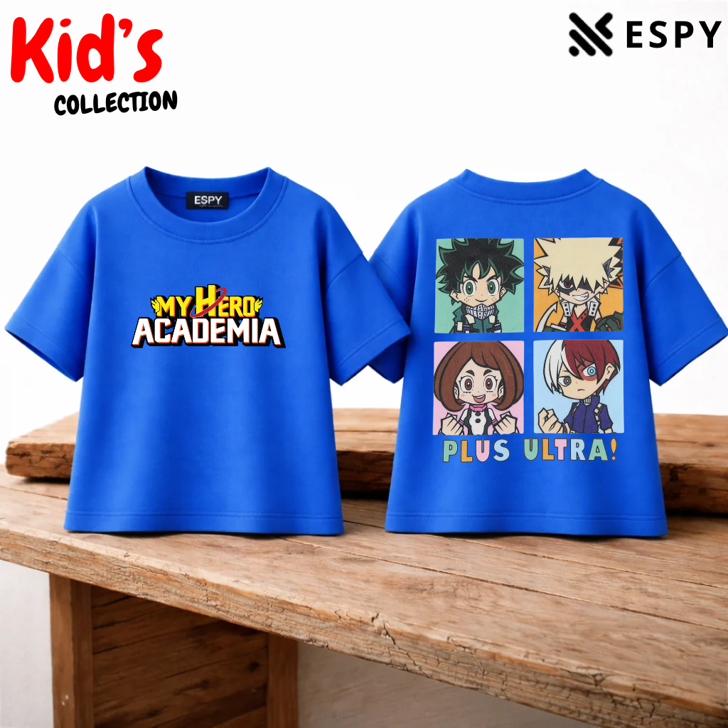 My Hero Academia Kids Drop Shoulder T-Shirt – Boys & Girls