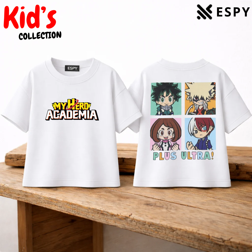 My Hero Academia Kids Drop Shoulder T-Shirt – Boys & Girls