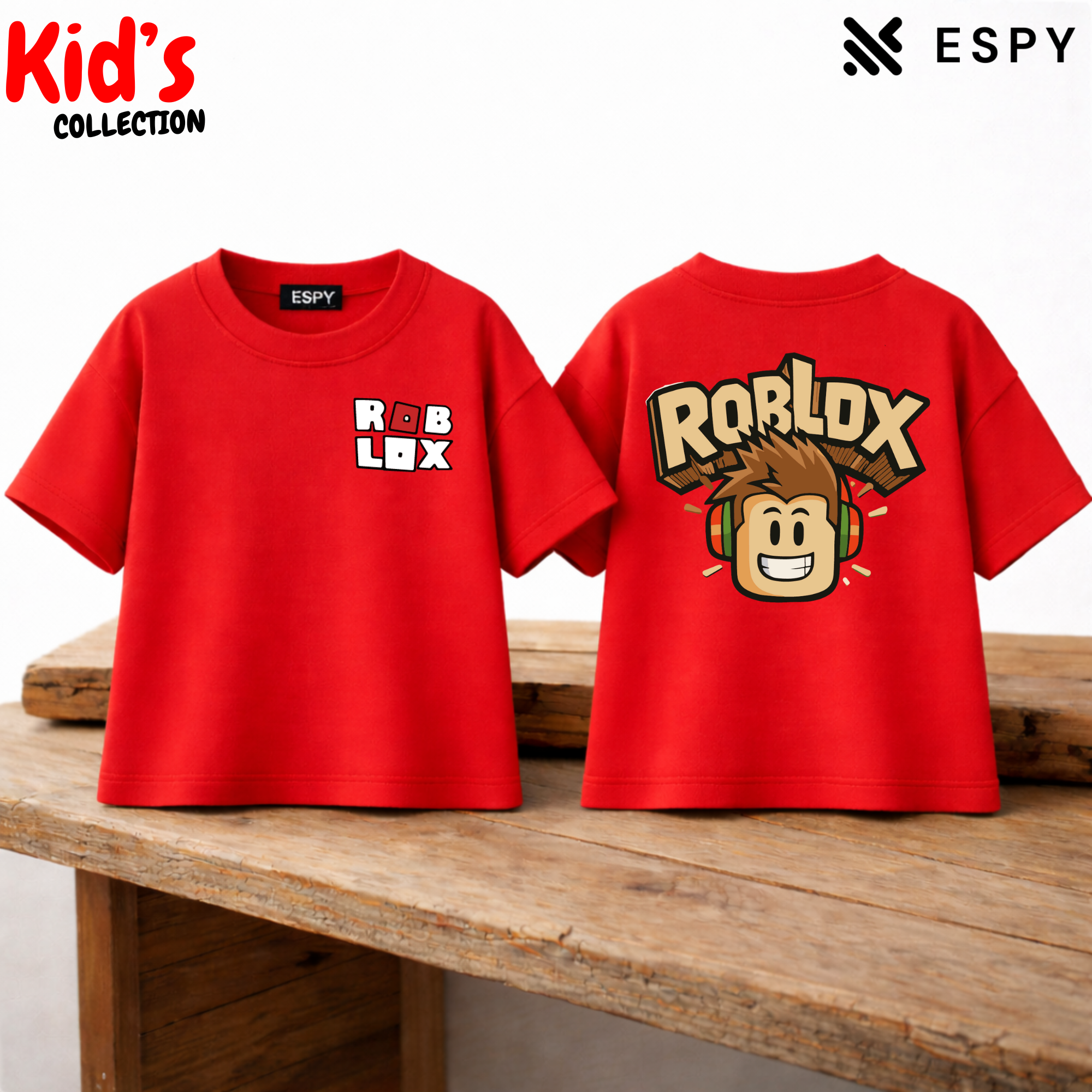 Kid's Premium Drop Shoulder T shirt -  Both side design