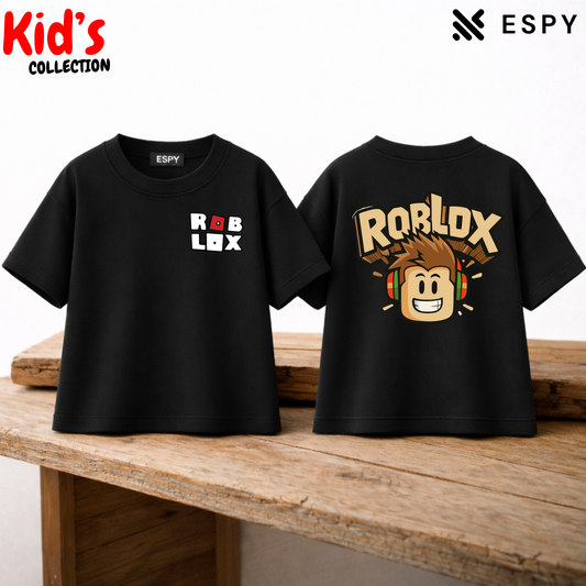 Kid's Premium Drop Shoulder T shirt -  Both side design