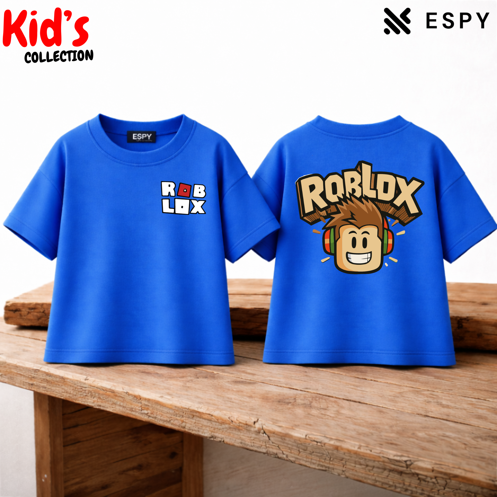 Kid's Premium Drop Shoulder T shirt -  Both side design