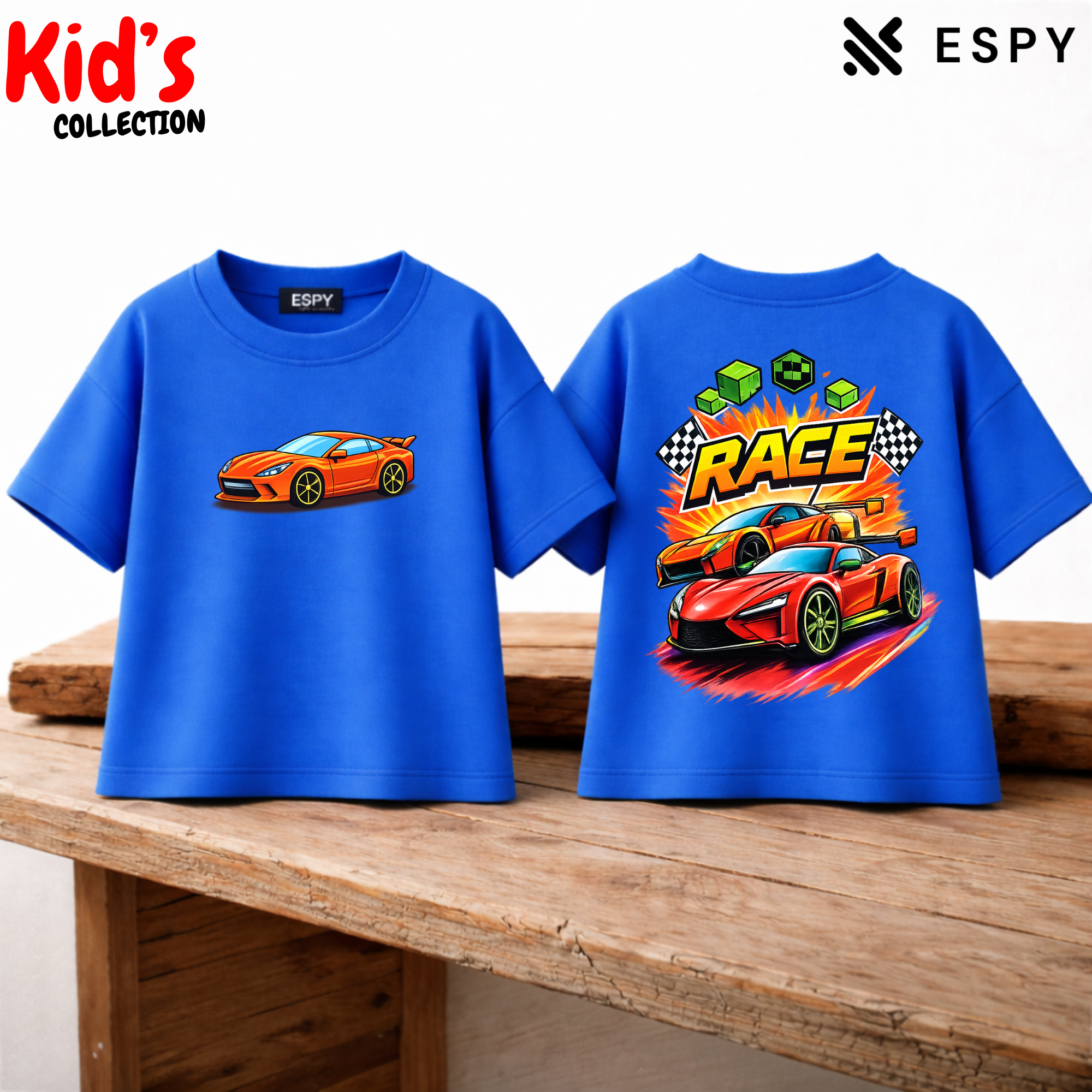 Kid's Premium Drop Shoulder T shirt -  Both side design