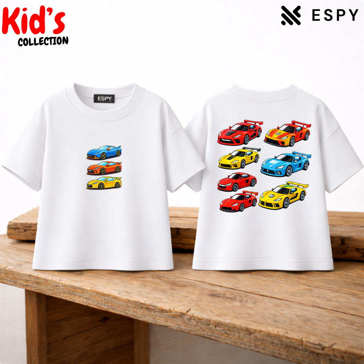 Kid's Premium Drop Shoulder T shirt -  Both side design