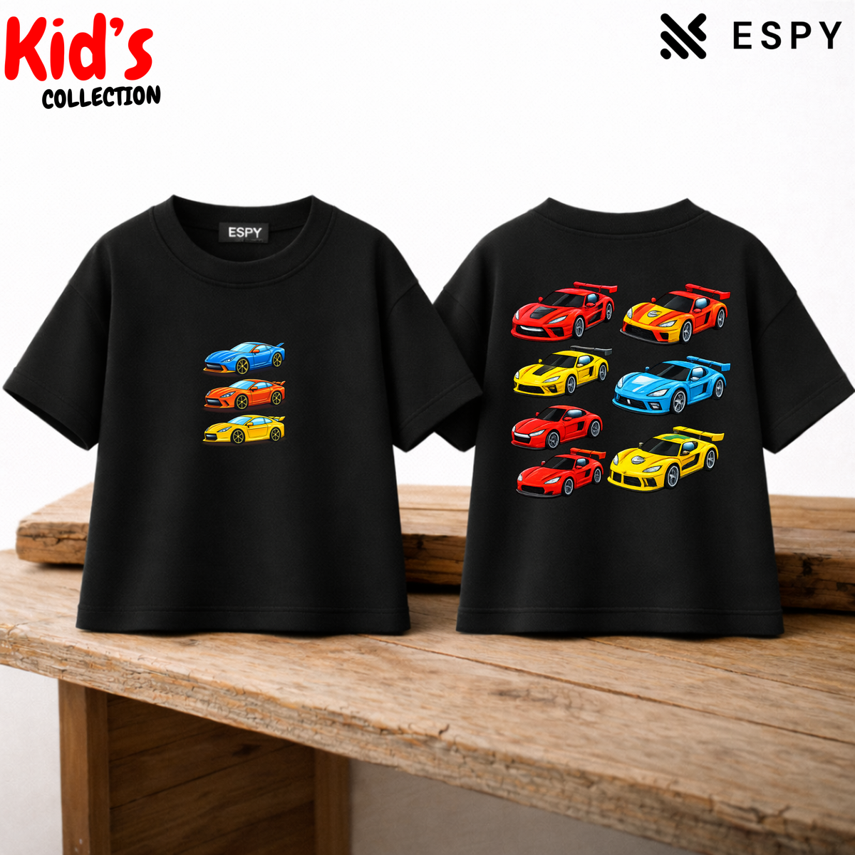 Kid's Premium Drop Shoulder T shirt -  Both side design