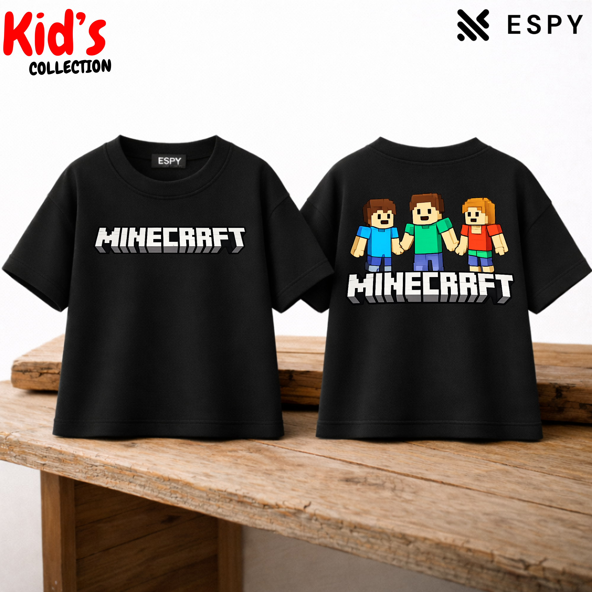 Kid's Premium Drop Shoulder T shirt -  Both side design