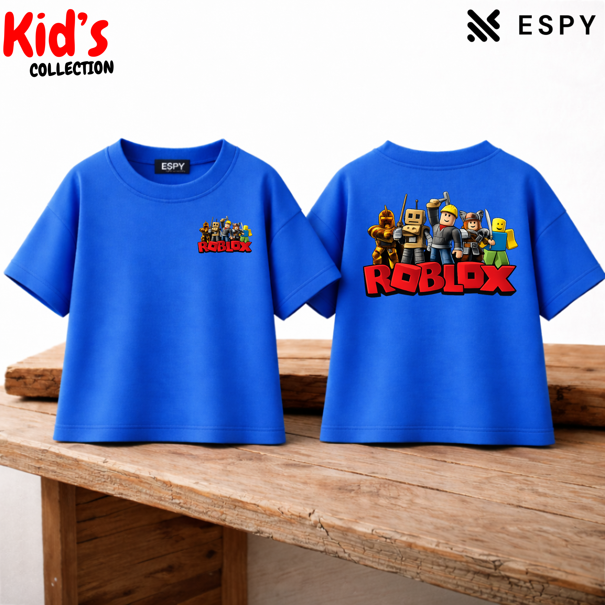 Kid's Premium Drop Shoulder T shirt -  Both side design