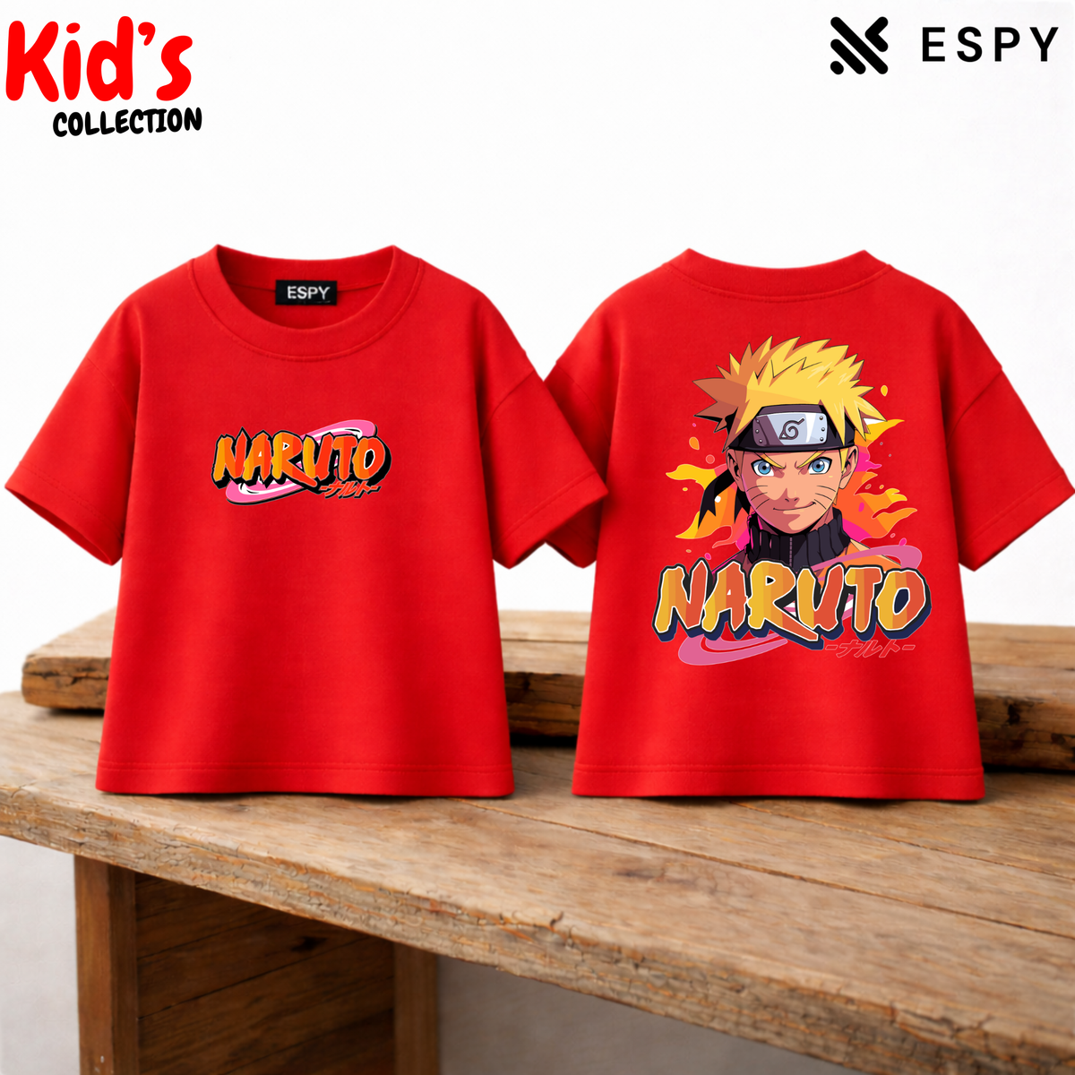 Kid's Premium Drop Shoulder T shirt -  Both side design