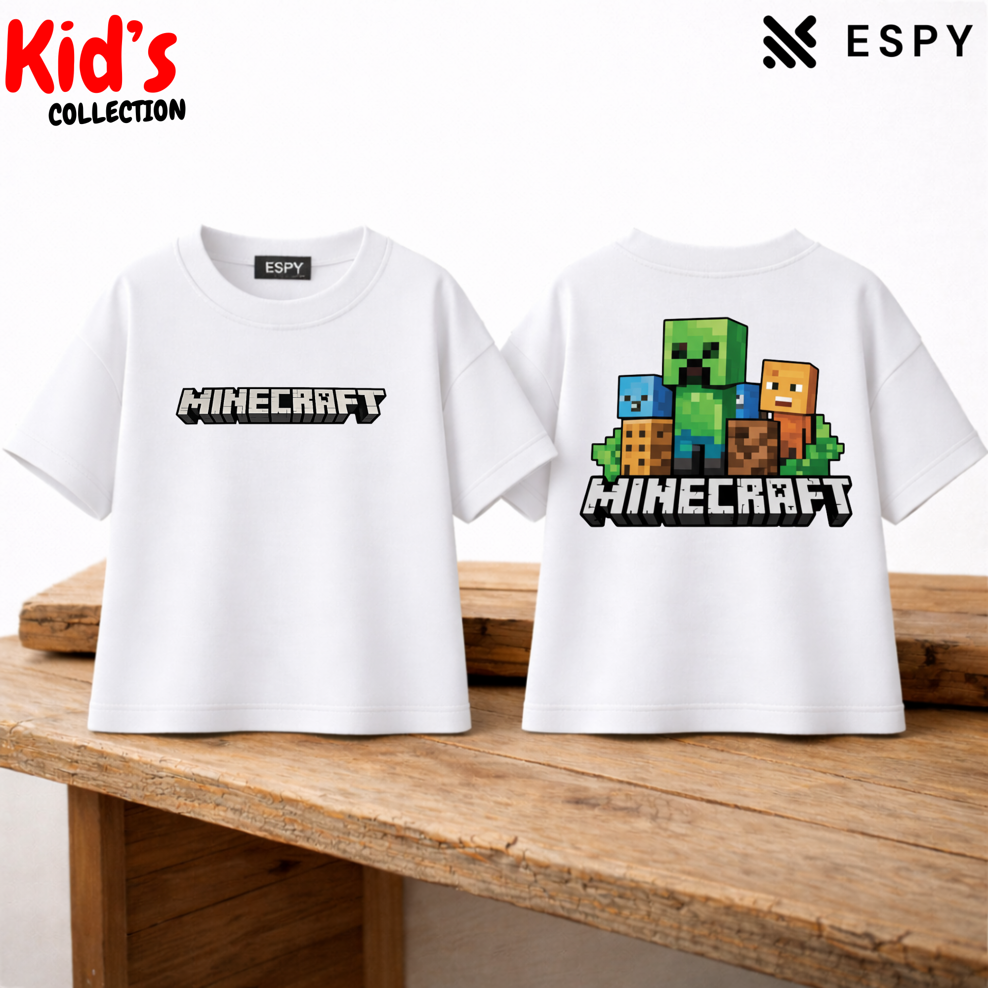 Kid's Premium Drop Shoulder T shirt -  Both side design