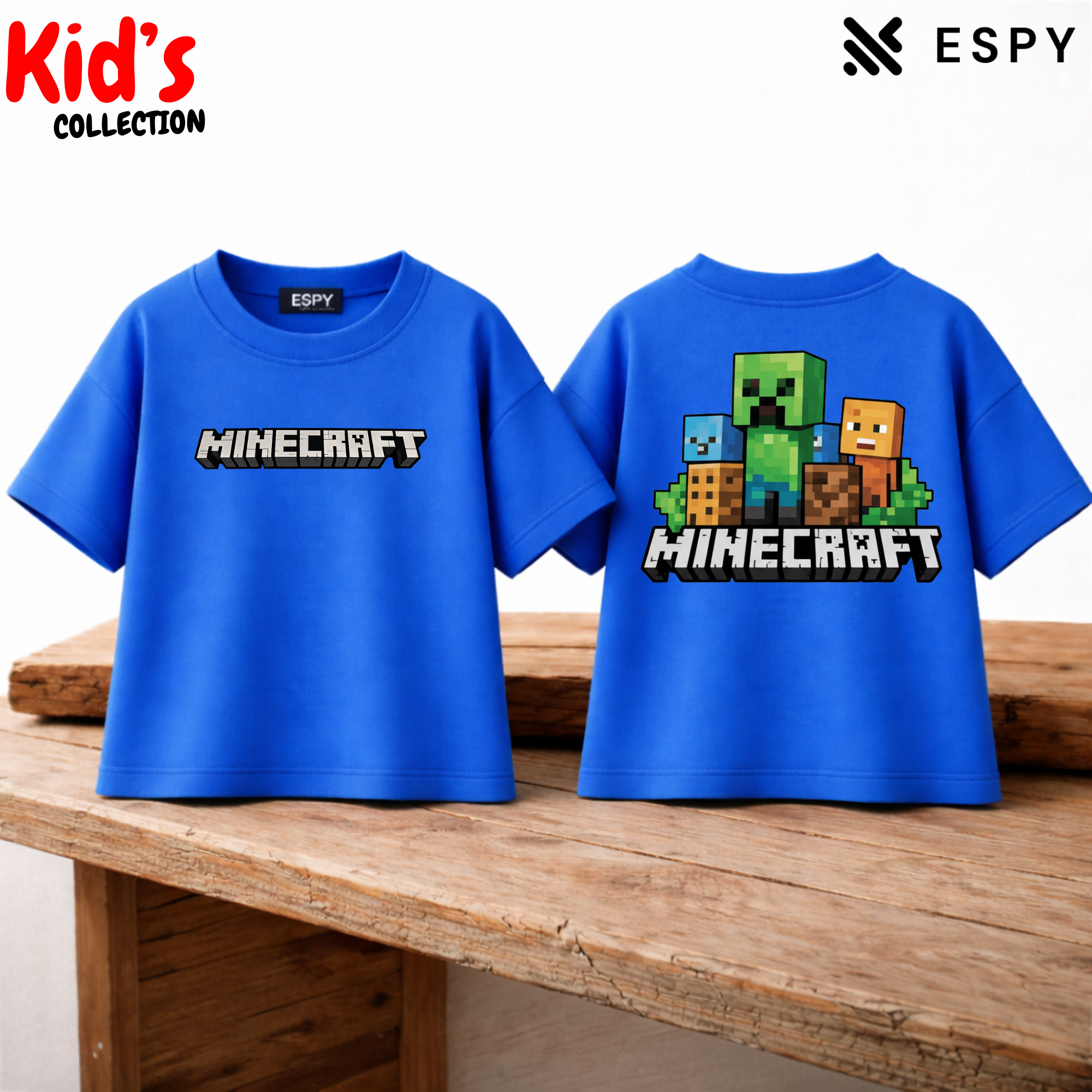 Kid's Premium Drop Shoulder T shirt -  Both side design