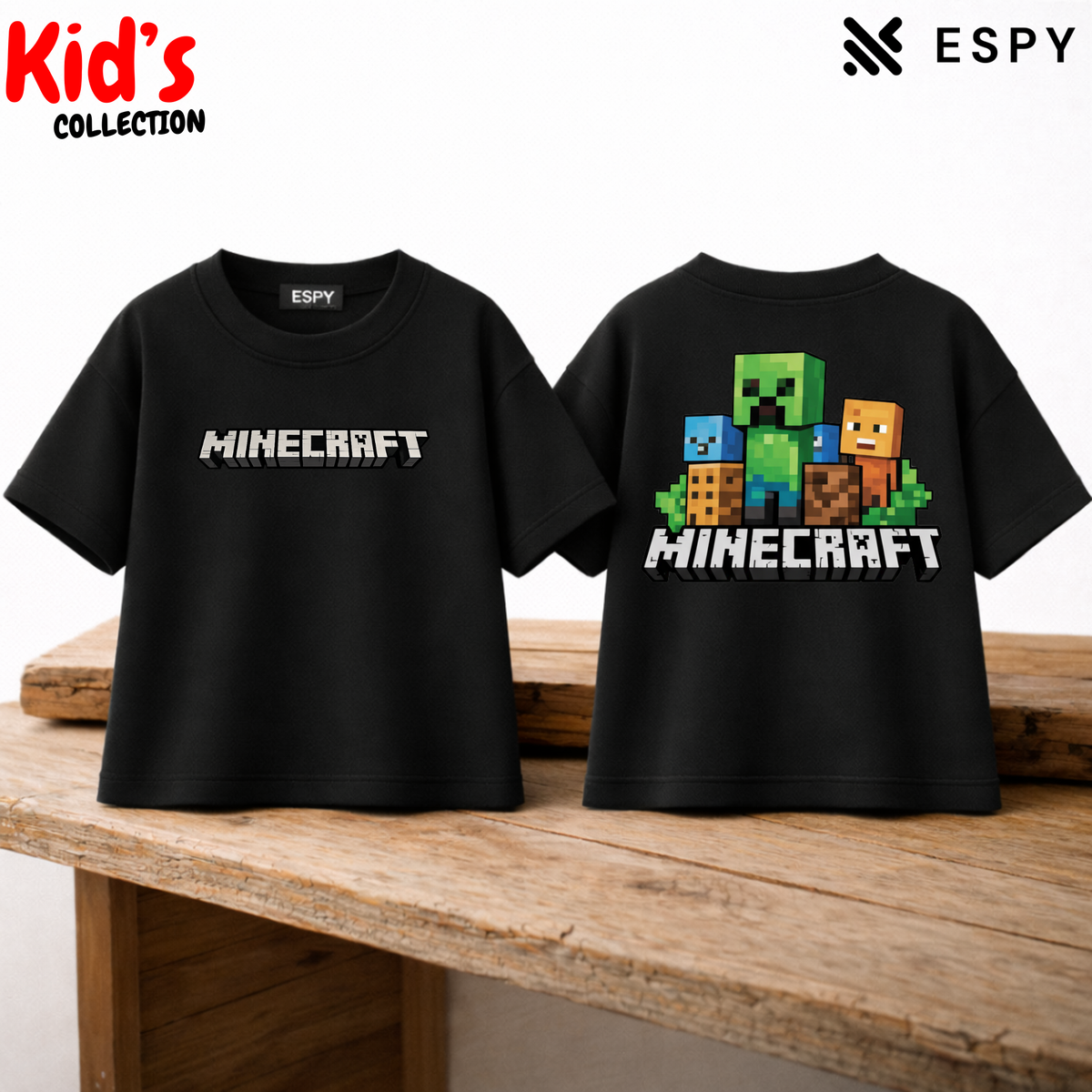 Kid's Premium Drop Shoulder T shirt -  Both side design