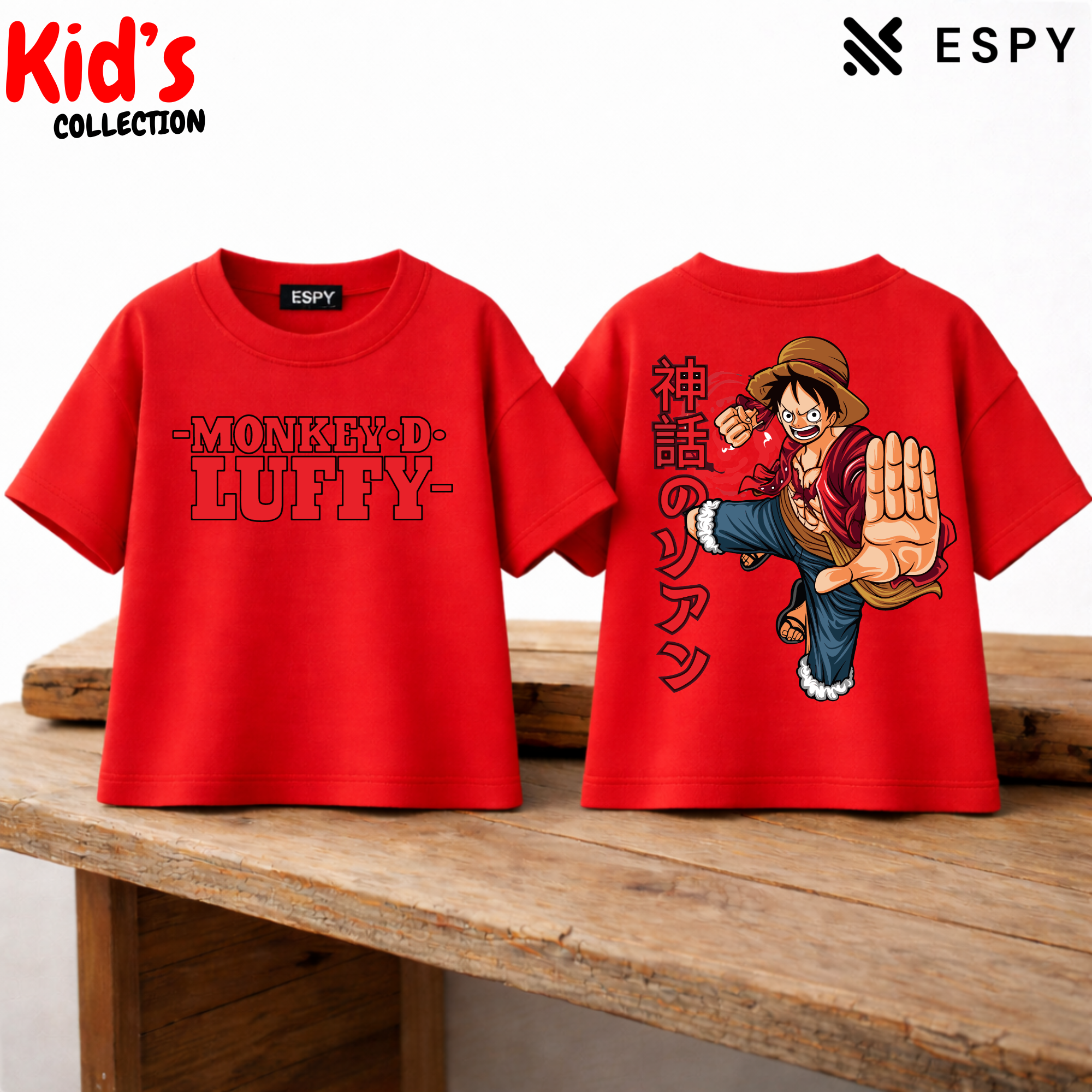 Kid's Premium Drop Shoulder T shirt -  Both side design