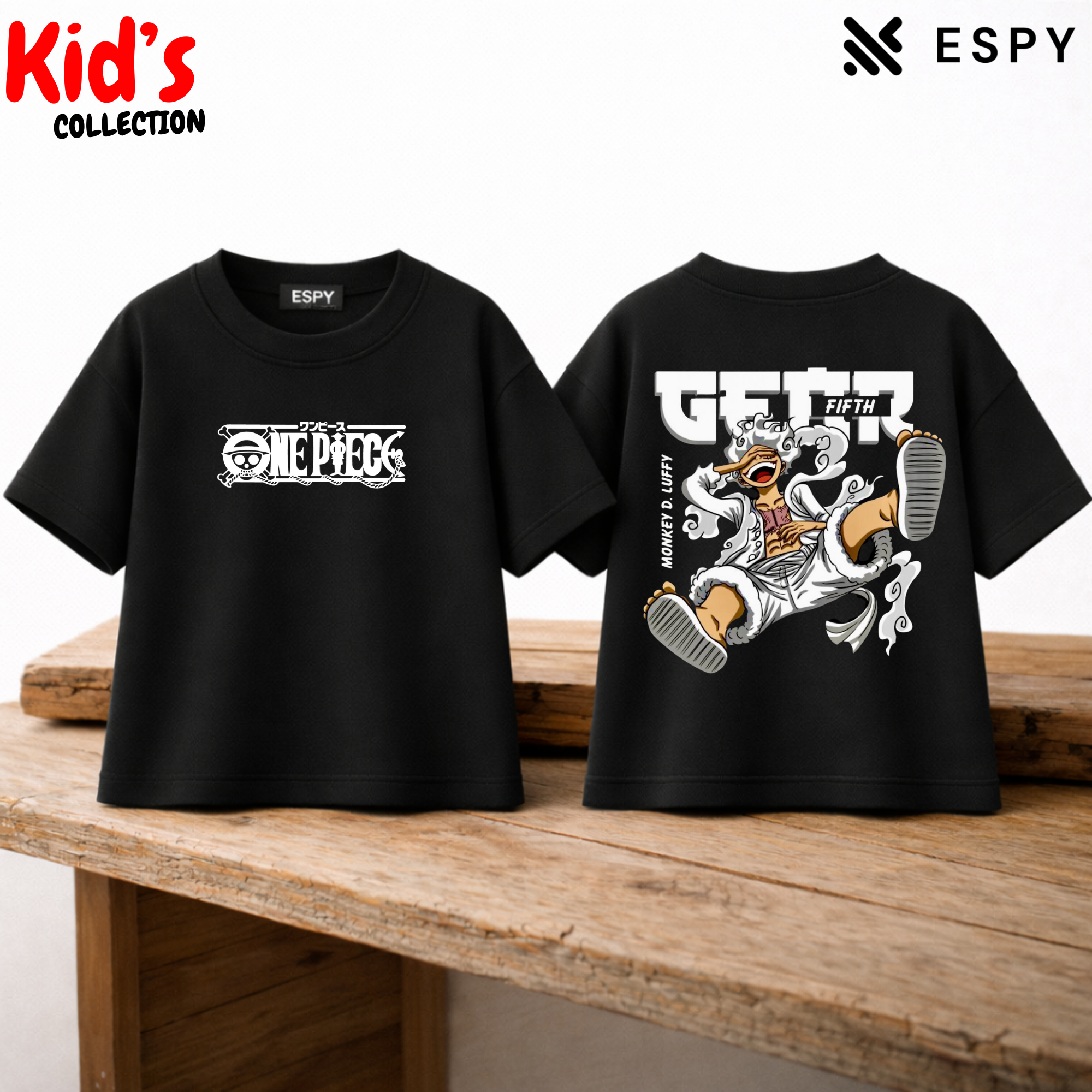 Kid's Premium Drop Shoulder T shirt -  Both side design