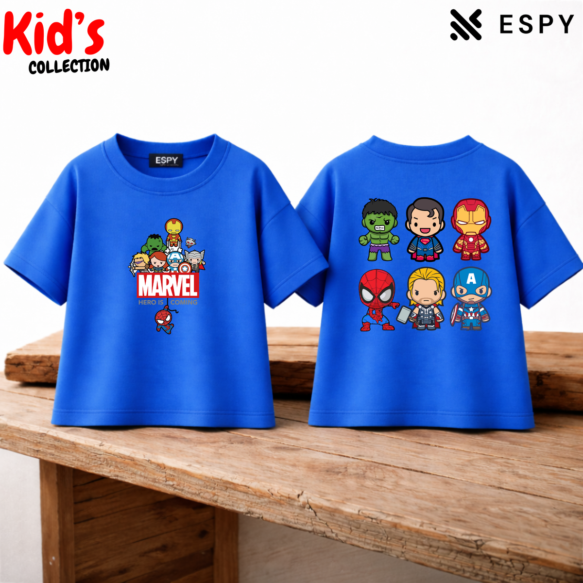 Kid's Premium Drop Shoulder T shirt -  Both side design