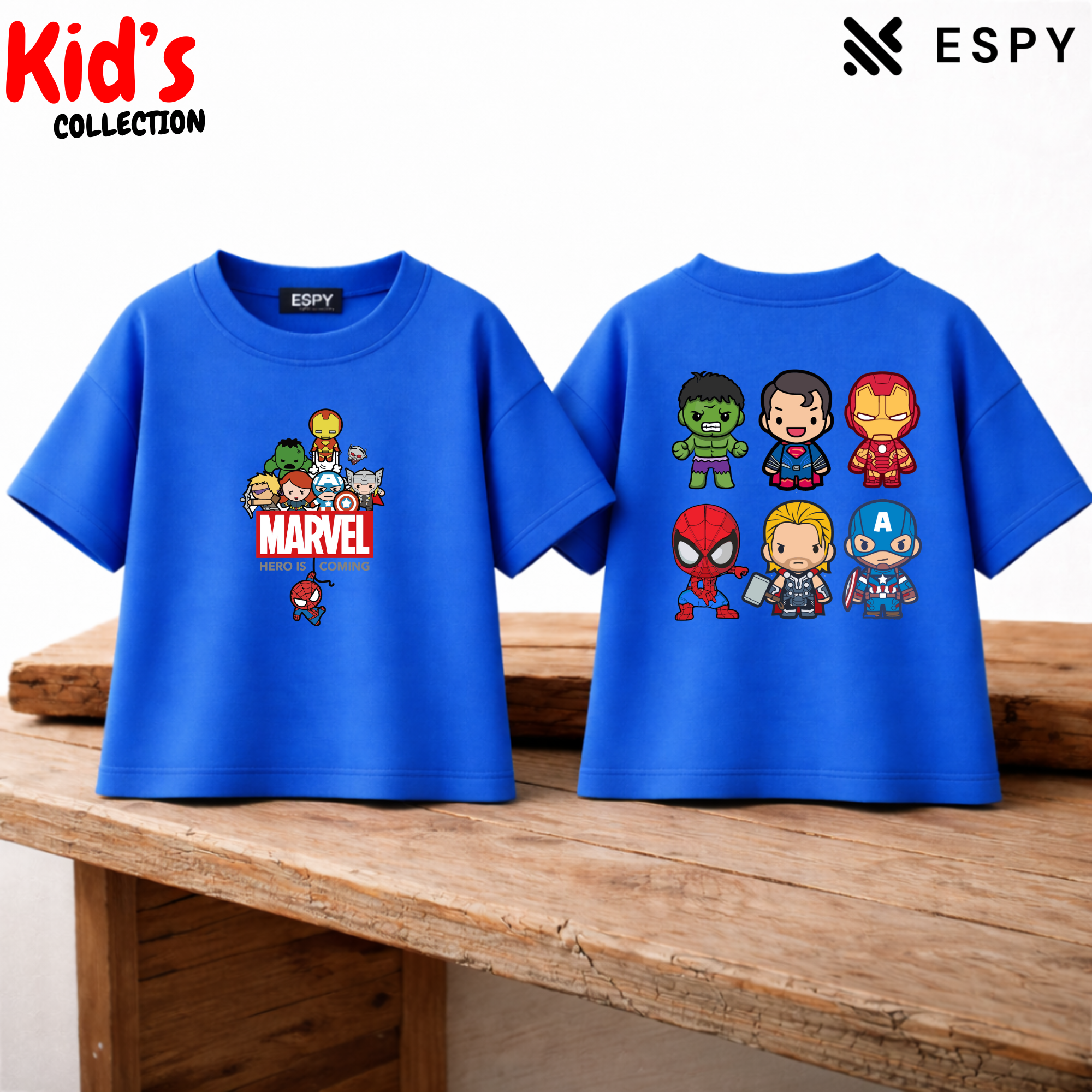 Kid's Premium Drop Shoulder T shirt -  Both side design