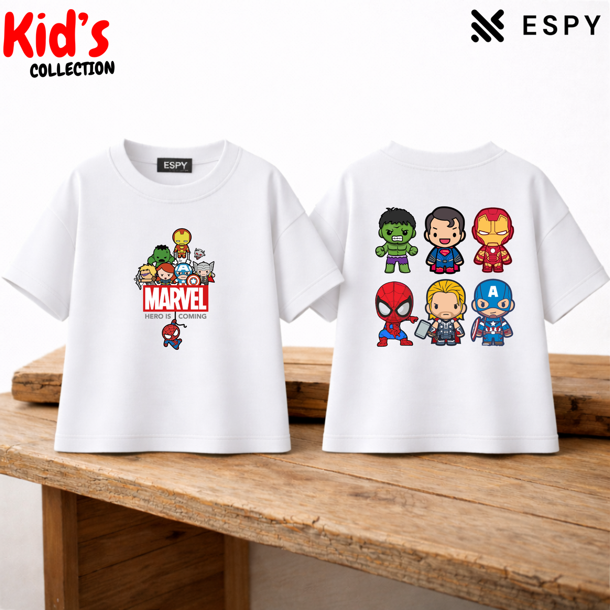 Kid's Premium Drop Shoulder T shirt -  Both side design