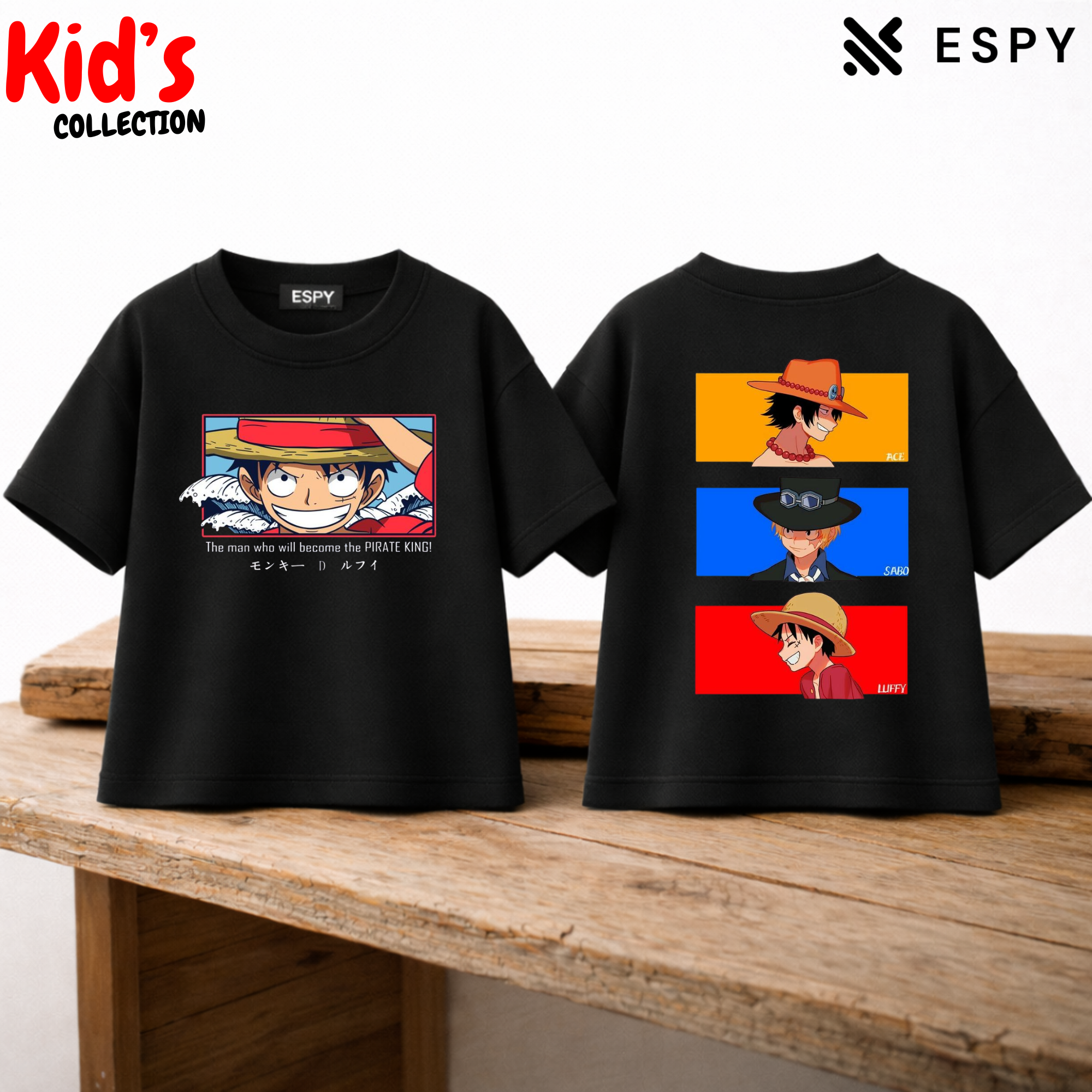 Kid's Premium Drop Shoulder T shirt -  Both side design