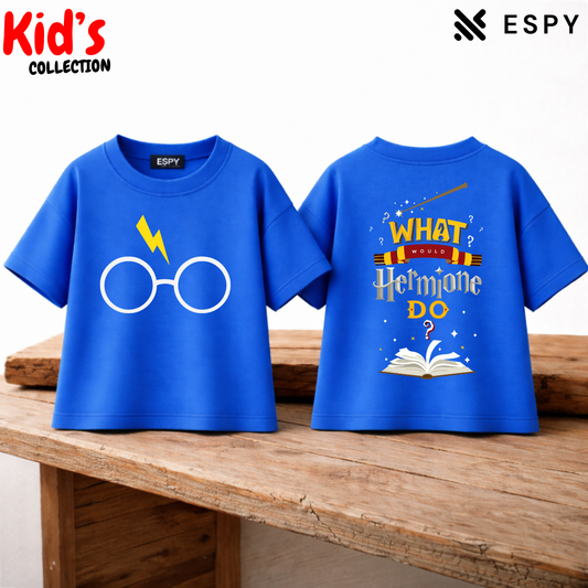 Kid's Premium Drop Shoulder T shirt -  Both side design