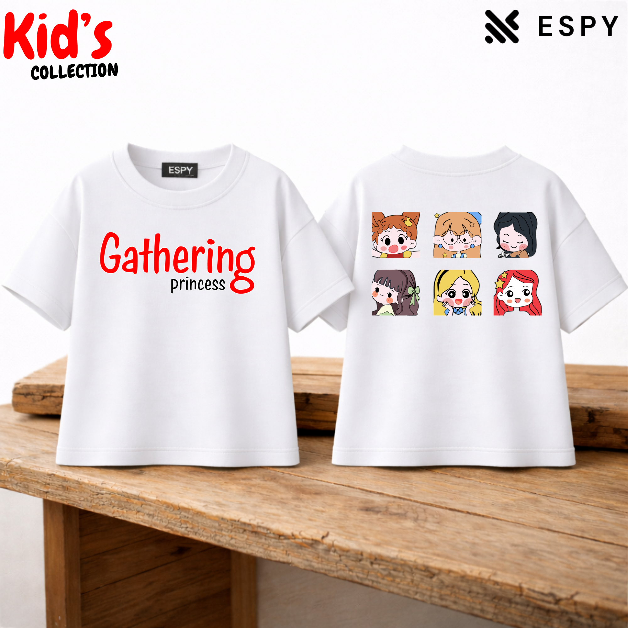 Kids Premium Drop Shoulder T shirt