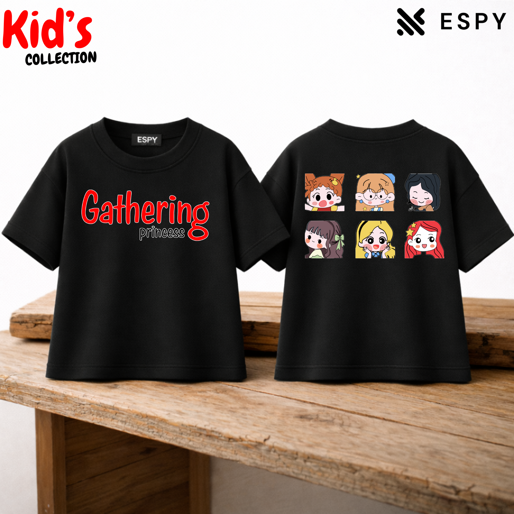 Kids Premium Drop Shoulder T shirt