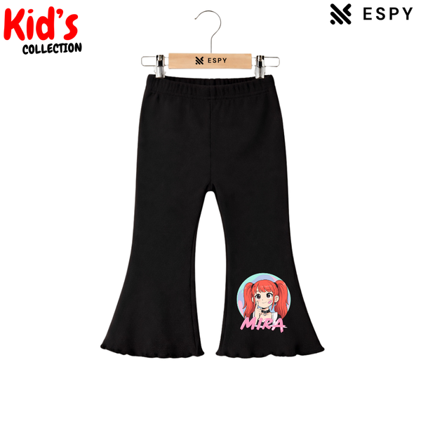 Elegant Comfortable Flared Cut Pants for Girls - Casual & Fashion Wear