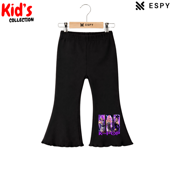 Elegant Comfortable Flared Cut Pants for Girls - Casual & Fashion Wear
