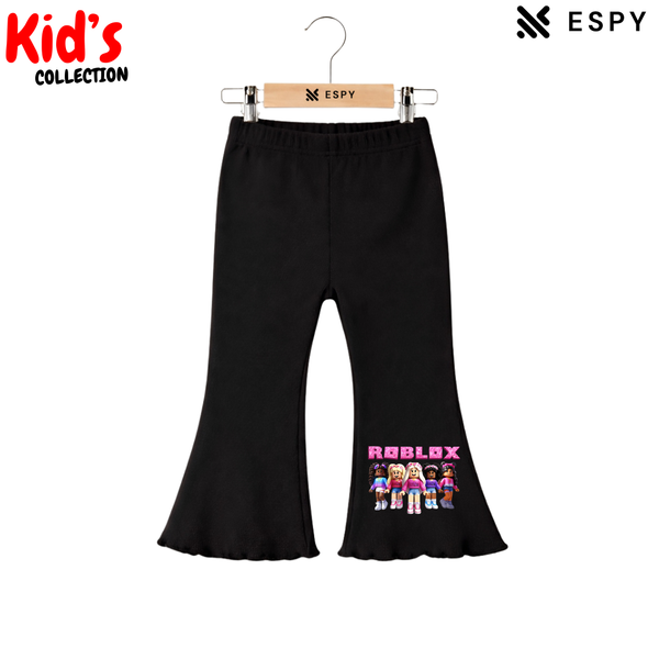 Elegant Comfortable Flared Cut Pants for Girls - Casual & Fashion Wear