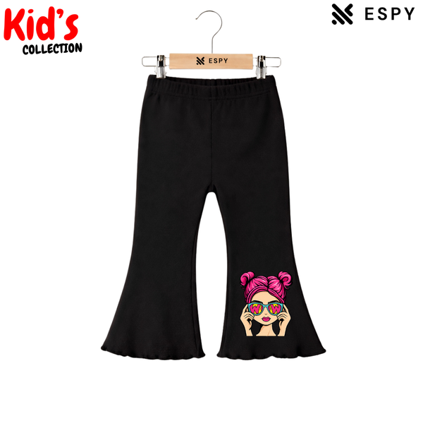Elegant Comfortable Flared Cut Pants for Girls - Casual & Fashion Wear