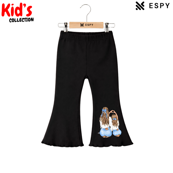 Elegant Comfortable Flared Cut Pants for Girls - Casual & Fashion Wear