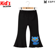 Elegant Comfortable Flared Cut Pants for Girls - Casual & Fashion Wear