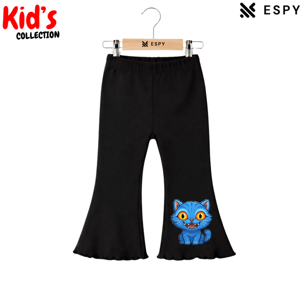 Elegant Comfortable Flared Cut Pants for Girls - Casual & Fashion Wear