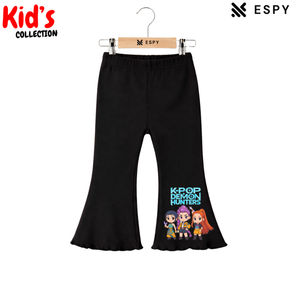 Elegant Comfortable Flared Cut Pants for Girls - Casual & Fashion Wear