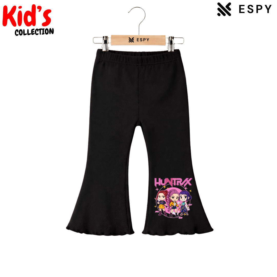 Elegant Comfortable Flared Cut Pants for Girls - Casual & Fashion Wear