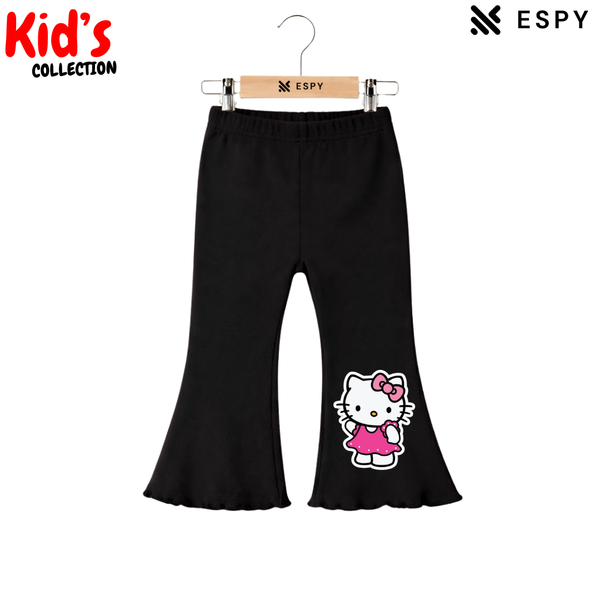 Elegant Comfortable Flared Cut Pants for Girls - Casual & Fashion Wear