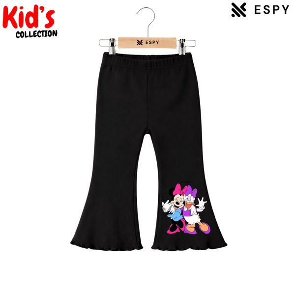 Elegant Comfortable Flared Cut Pants for Girls - Casual & Fashion Wear
