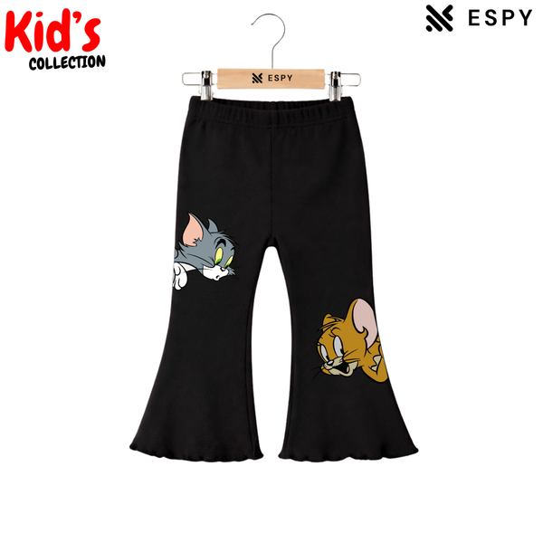 Elegant Comfortable Flared Cut Pants for Girls - Casual & Fashion Wear