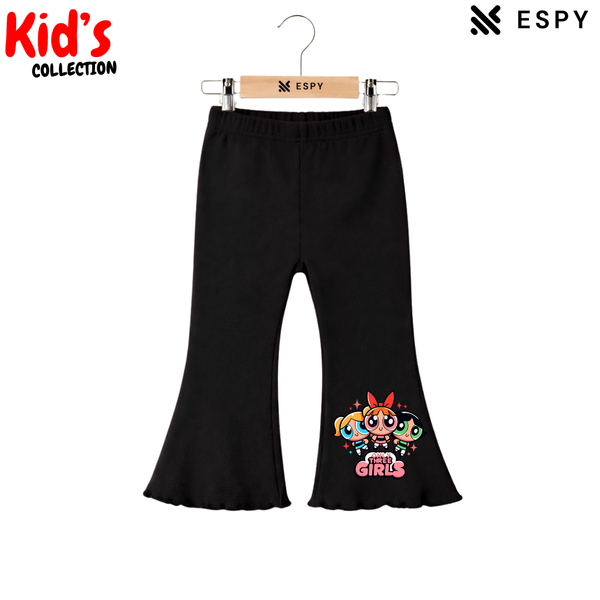 Elegant Comfortable Flared Cut Pants for Girls - Casual & Fashion Wear