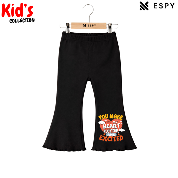 Elegant Comfortable Flared Cut Pants for Girls - Casual & Fashion Wear