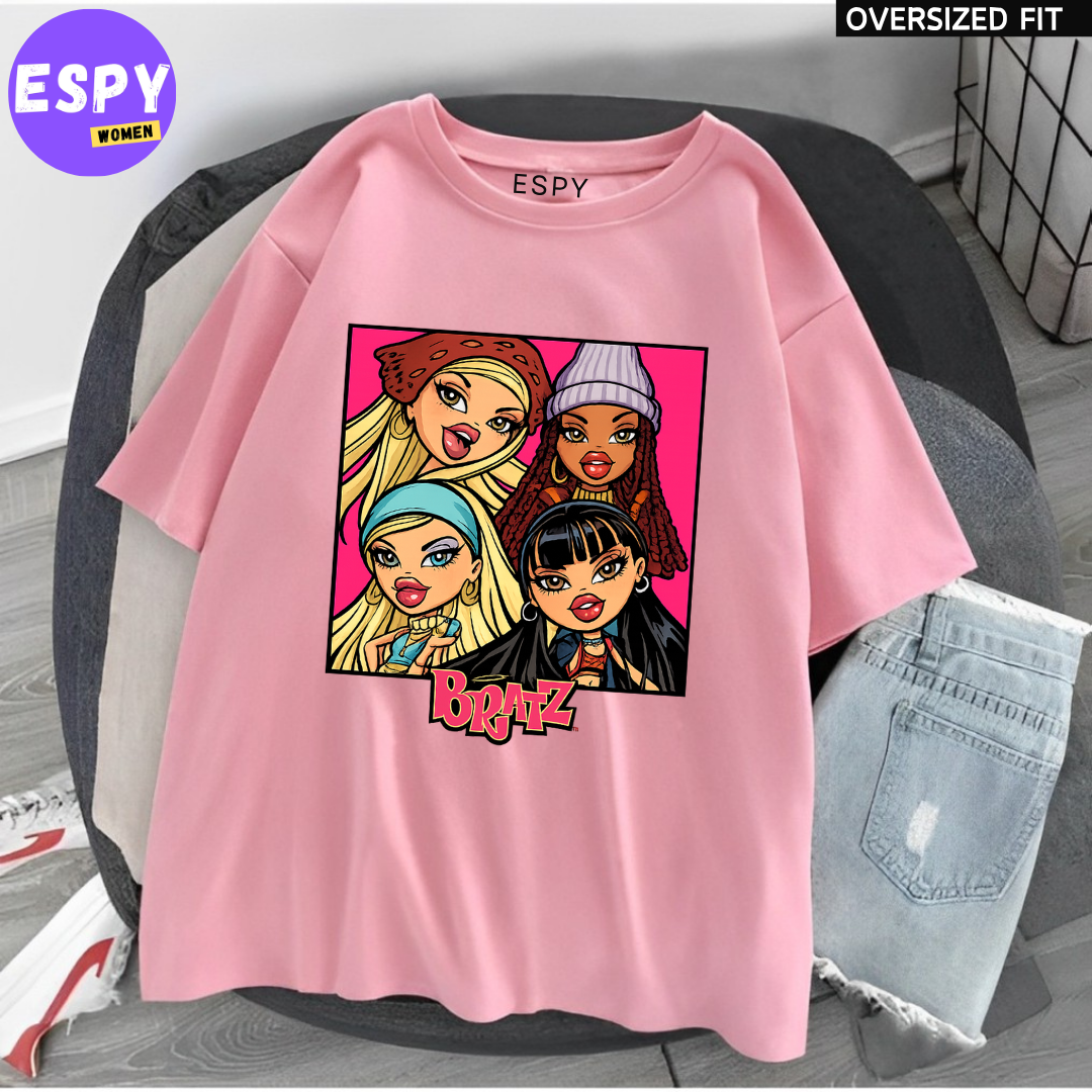 Urban Kawaii Oversized T-Shirt – Women’s Loose Summer Fit