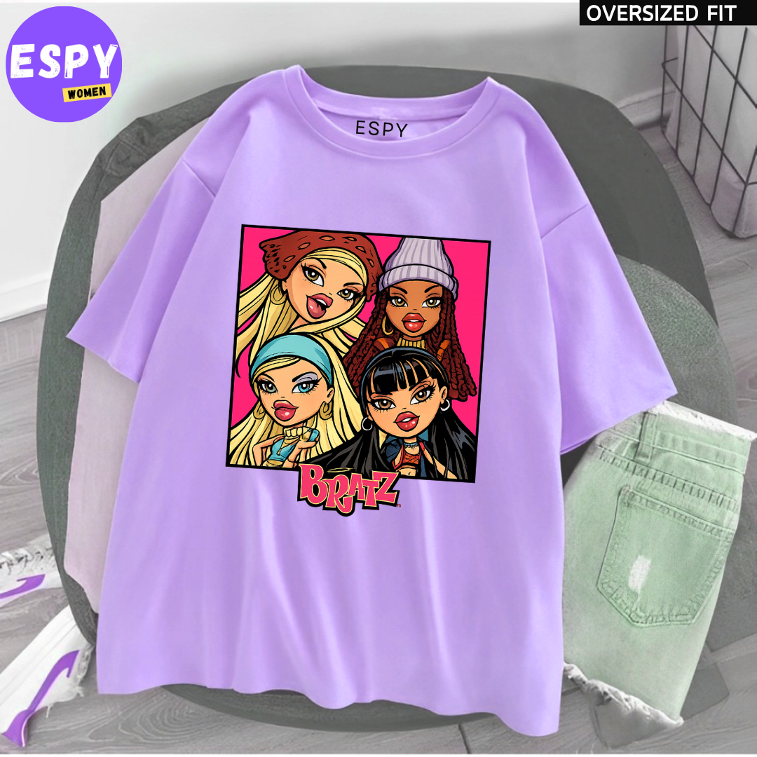 Urban Kawaii Oversized T-Shirt – Women’s Loose Summer Fit