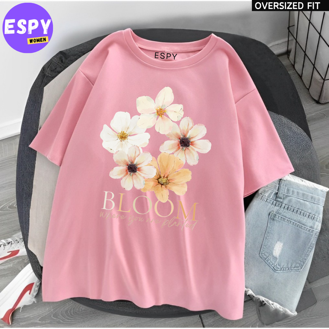 Urban Kawaii Oversized T-Shirt – Women’s Loose Summer Fit