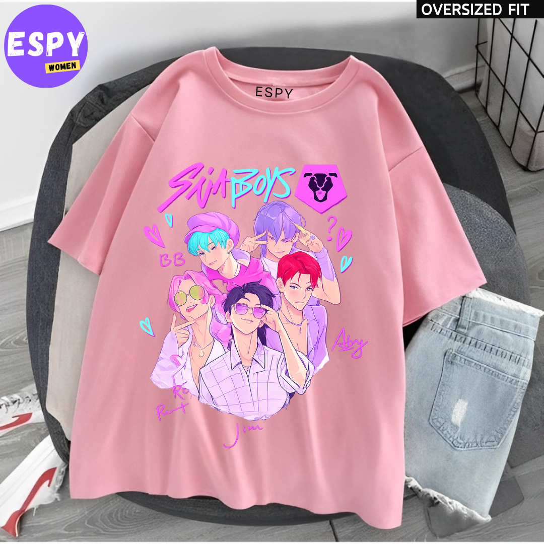 Urban Kawaii Oversized T-Shirt – Women’s Loose Summer Fit