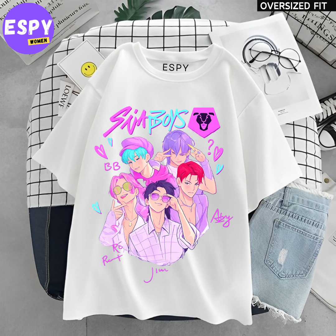 Urban Kawaii Oversized T-Shirt – Women’s Loose Summer Fit