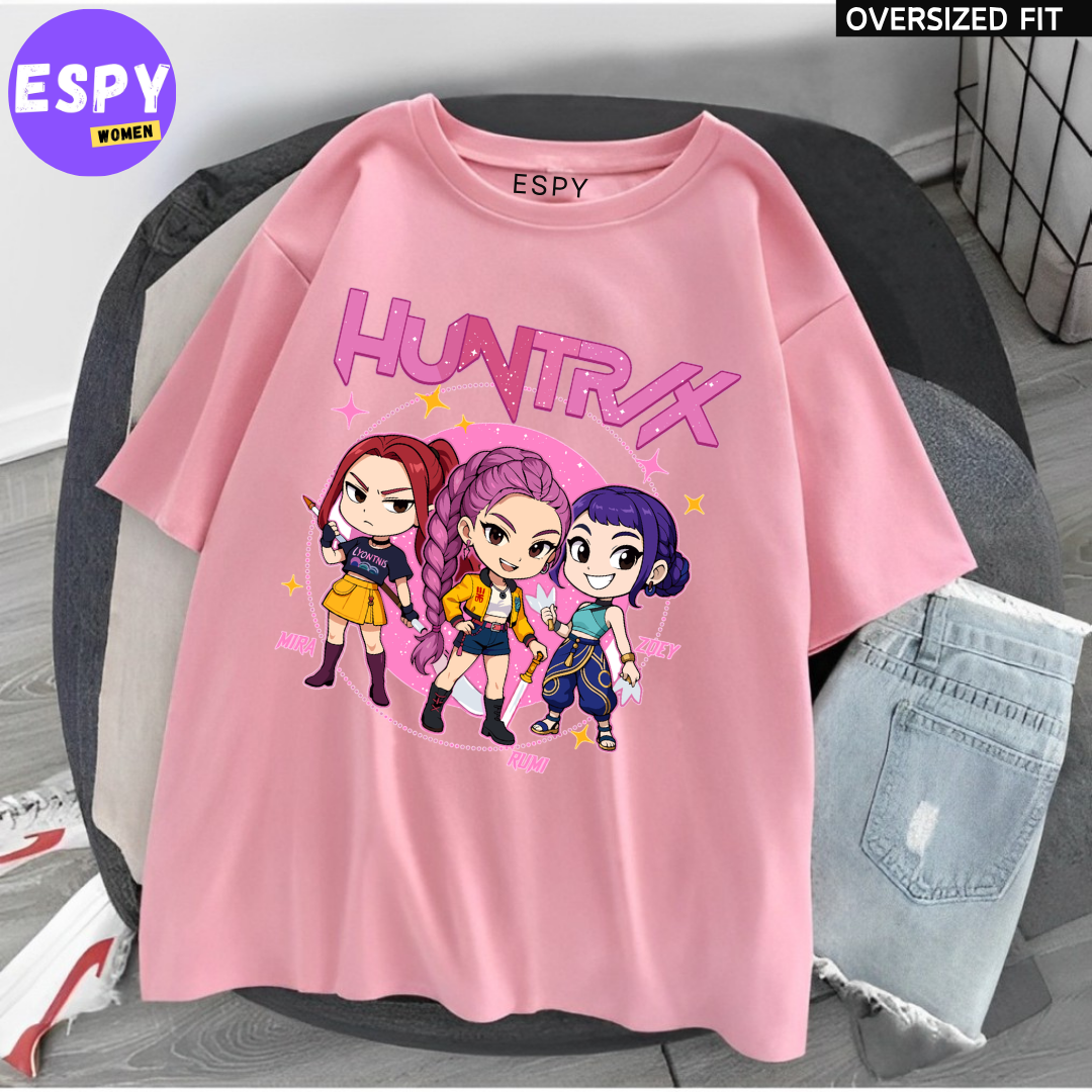 Urban Kawaii Oversized T-Shirt – Women’s Loose Summer Fit