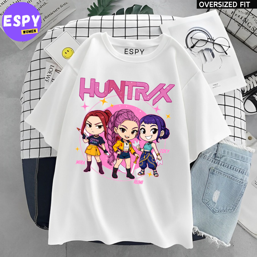 Urban Kawaii Oversized T-Shirt – Women’s Loose Summer Fit